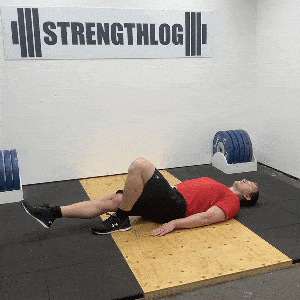 OneLegged Glute Bridge Muscles Worked & Technique StrengthLog